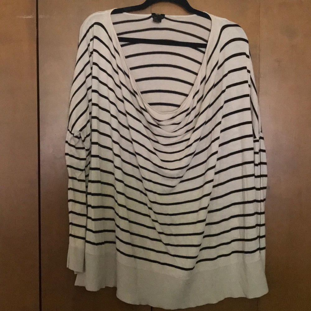 H&M wide neck sweater